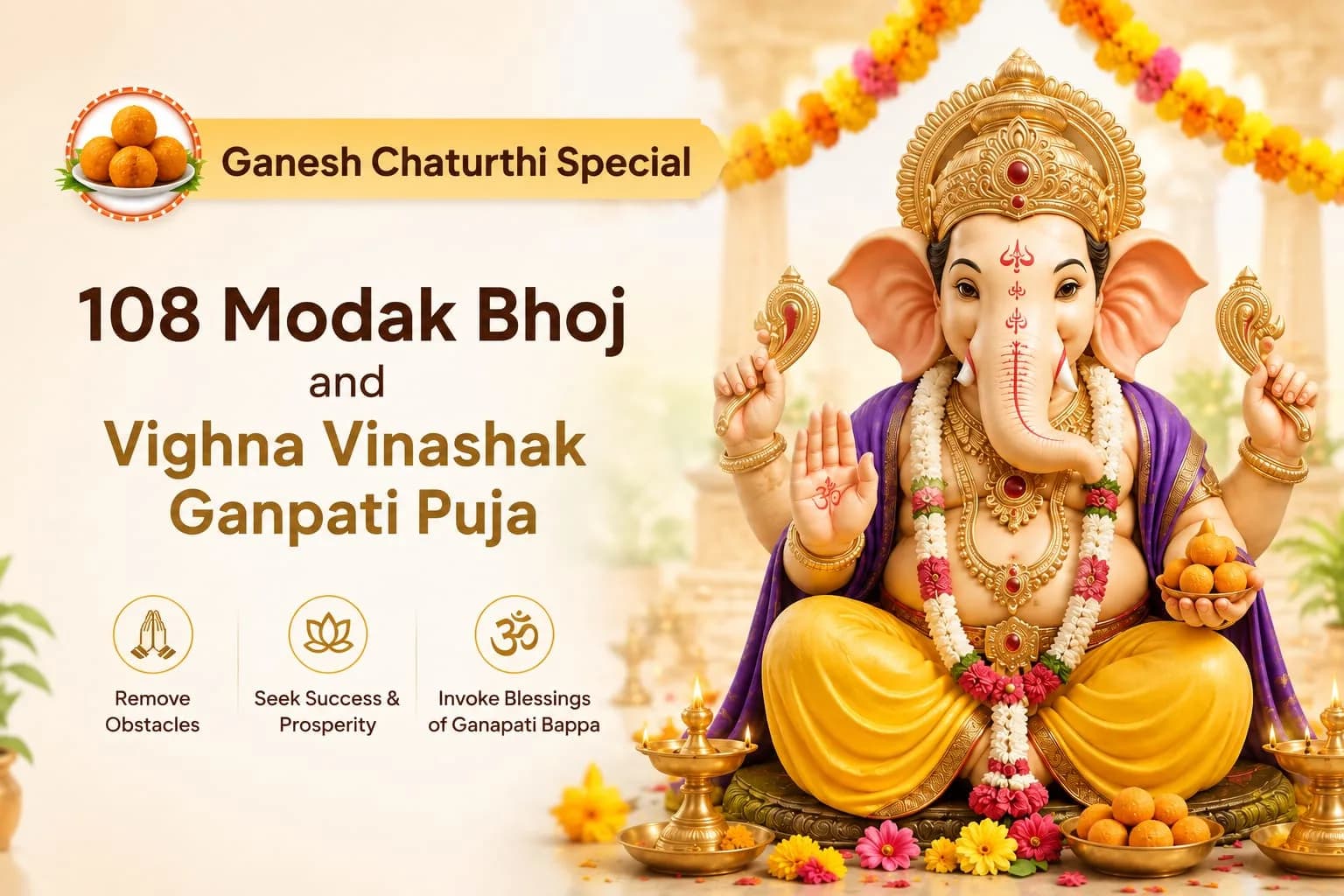 To Welcome Lord Ganesha’s Grace, Remove Obstacles & Open the Path to Success