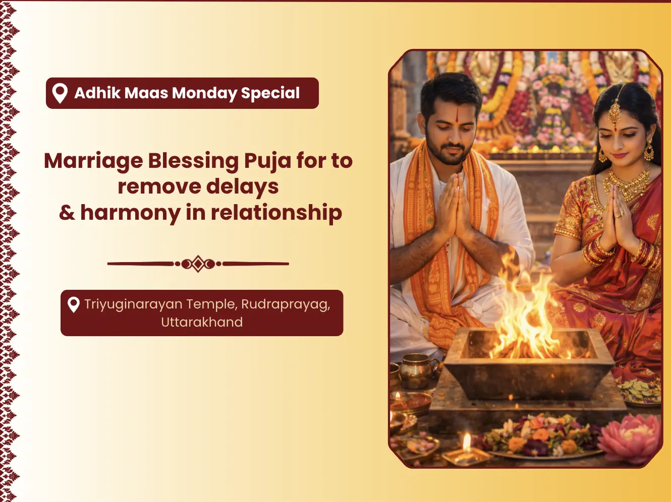 Marriage Delay, along with receiving blessings for harmony and an ideal life partner