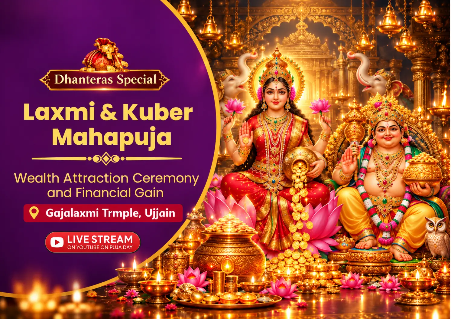 Invite Wealth, Good Fortune & Abundance into Your Life This Dhanteras