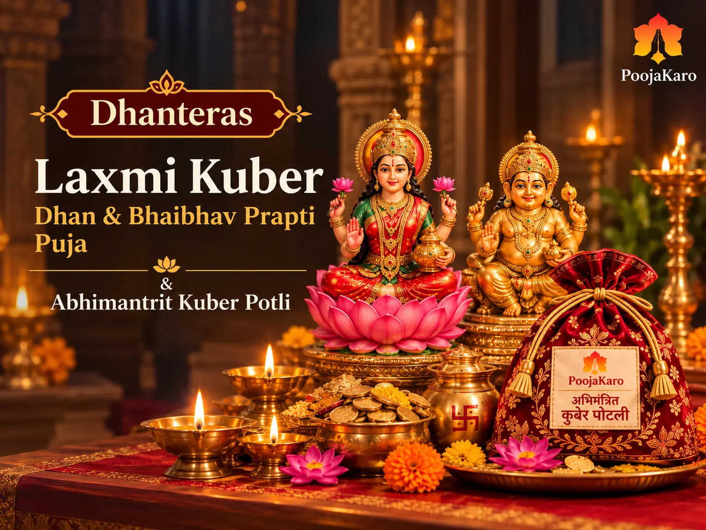 Invite Wealth, Good Fortune & Abundance into Your Life This Dhanteras.
