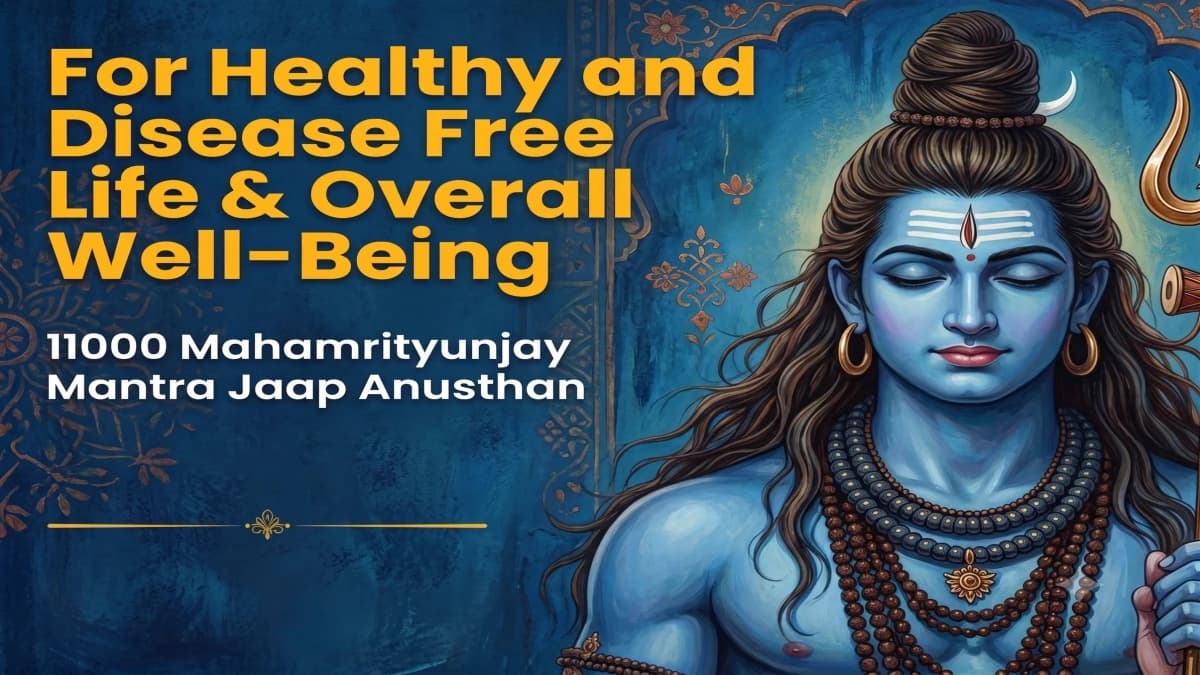 11000 Maha Mrityunjay Mantra Jaap & Panchamrit Abhishek for Good Health