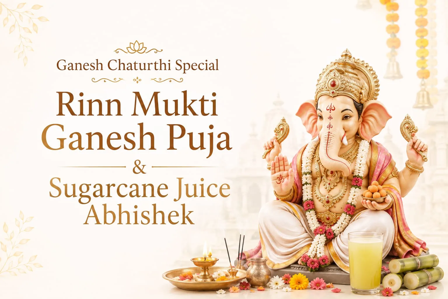 To Seek Lord Ganesha’s Blessings for Debt Relief, Financial Stability & Prosperity