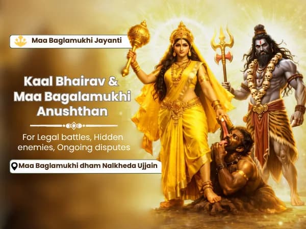 Kaal Bhairav & Maa Bagalamukhi Anushthan for Victory in Court Cases & Protection