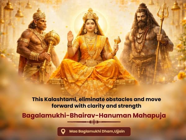 Maa Bagalamukhi, Kaal Bhairav and Sankat Mochan Hanuman Sarva Kasht Nivaran Puja and Havan