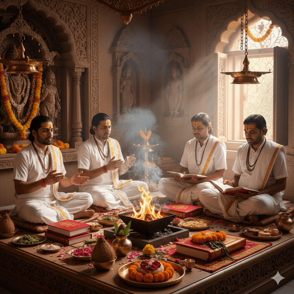 4 Brahmins - Puja Package
