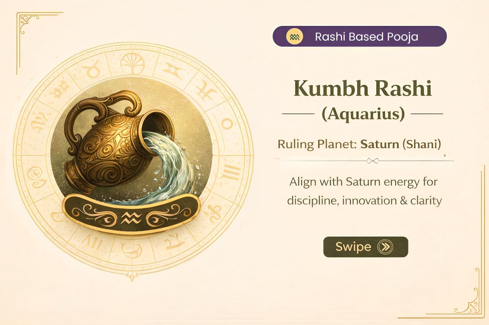 Aquarius (Kumbh Rashi) – Shani–Rahu Shanti & Shiv Pooja